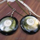 natural seashells earrings handmade design